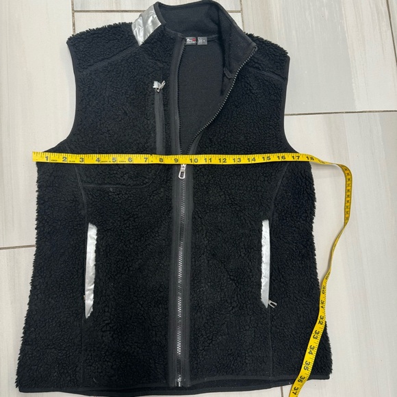 RLX Fleece Vest Black Women’s M Ralph Lauren Relective - Picture 5 of 5